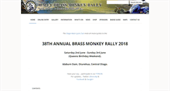 Desktop Screenshot of brassmonkeyrally.org.nz